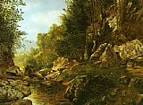 Alexander Helwig Wyant In the Catskills painting